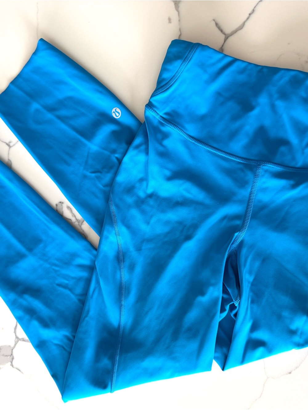 lululemon athletica vibrant, electric blue Leggings